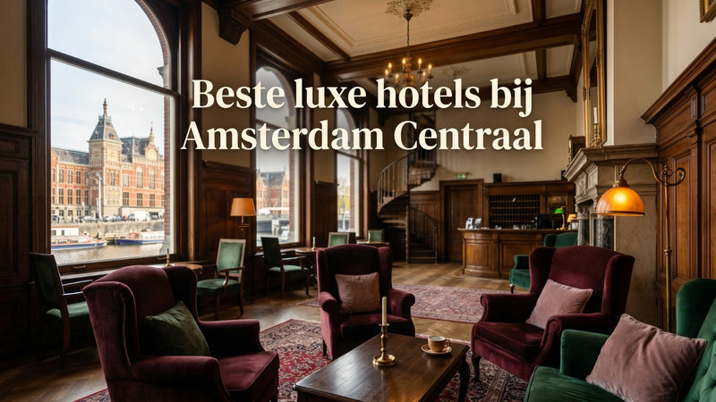 beste luxe hotels bij amsterdam centraal