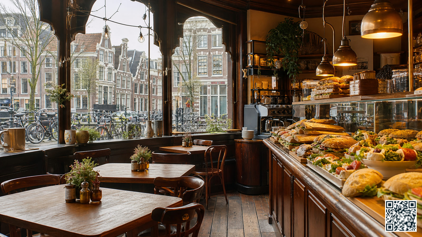Gezellig lunchcafé op loopafstand van Amsterdam Centraal Station